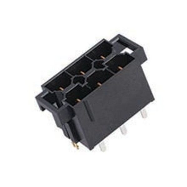 Molex Rectangular Power Connector, 14 Contact(S), Male, Solder Terminal, Receptacle 439151220